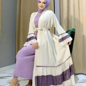 Frilled Abaya Cardigan