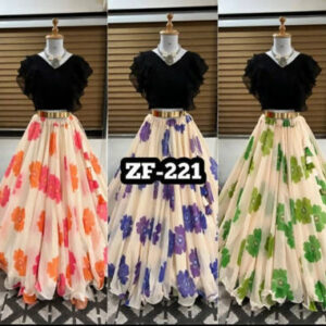 Limited Edition Contrast Skirt  & Top
