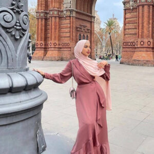Qistana Evening Dress + Free Hijab