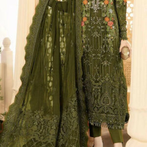 Amna Luxurious Pakistani Dress 3-Pc Set