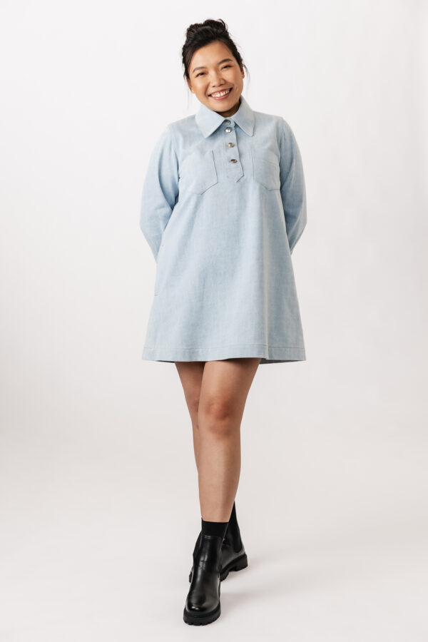 LOVIISA Denim Dress - Image 3