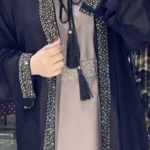 Aster Cape Abaya  2- Pc