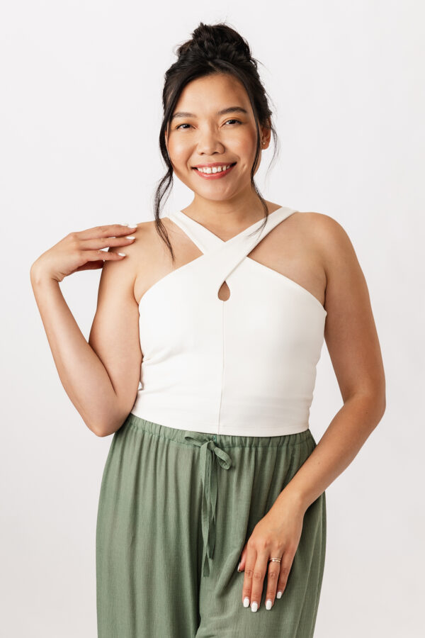 ULPU Cross Neck Tank Top - Image 2
