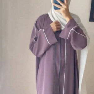 Masha Daily Wear Zipper Abaya