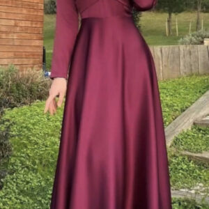 Qetsiyah Modest Gown 2-Pc Set