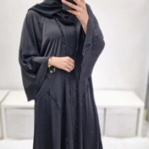 Khadija Abaya Black UAE