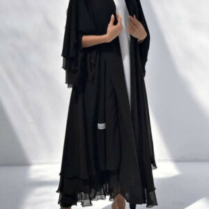 Sira 3-Layered Frill Edge Cardigan