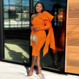 Plus Size Venus Cut Dress (XL-3XL)