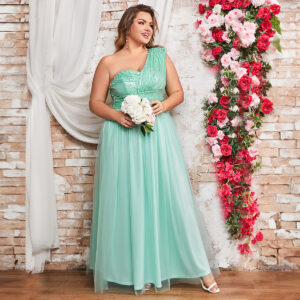 Plus Size Women Elegant Party Evening Gown (XL-3XL)