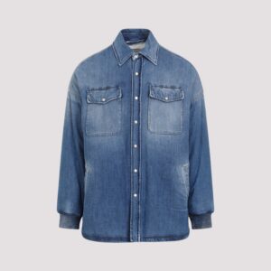 Alexander Mcqueen Quilted Denim Shirt (48-50)