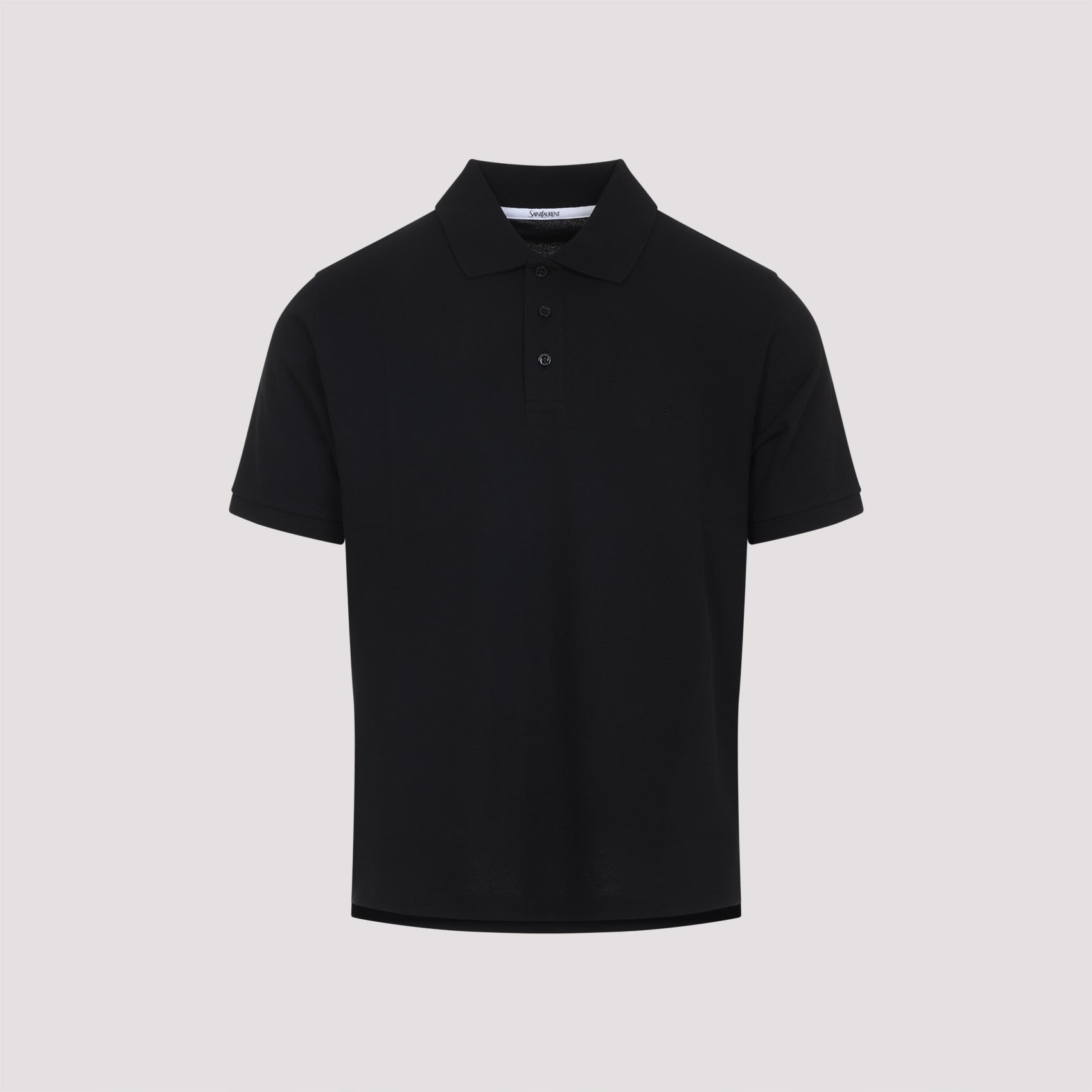 Saint Laurent Cassandre Polo Shirt in Piqué (XL)