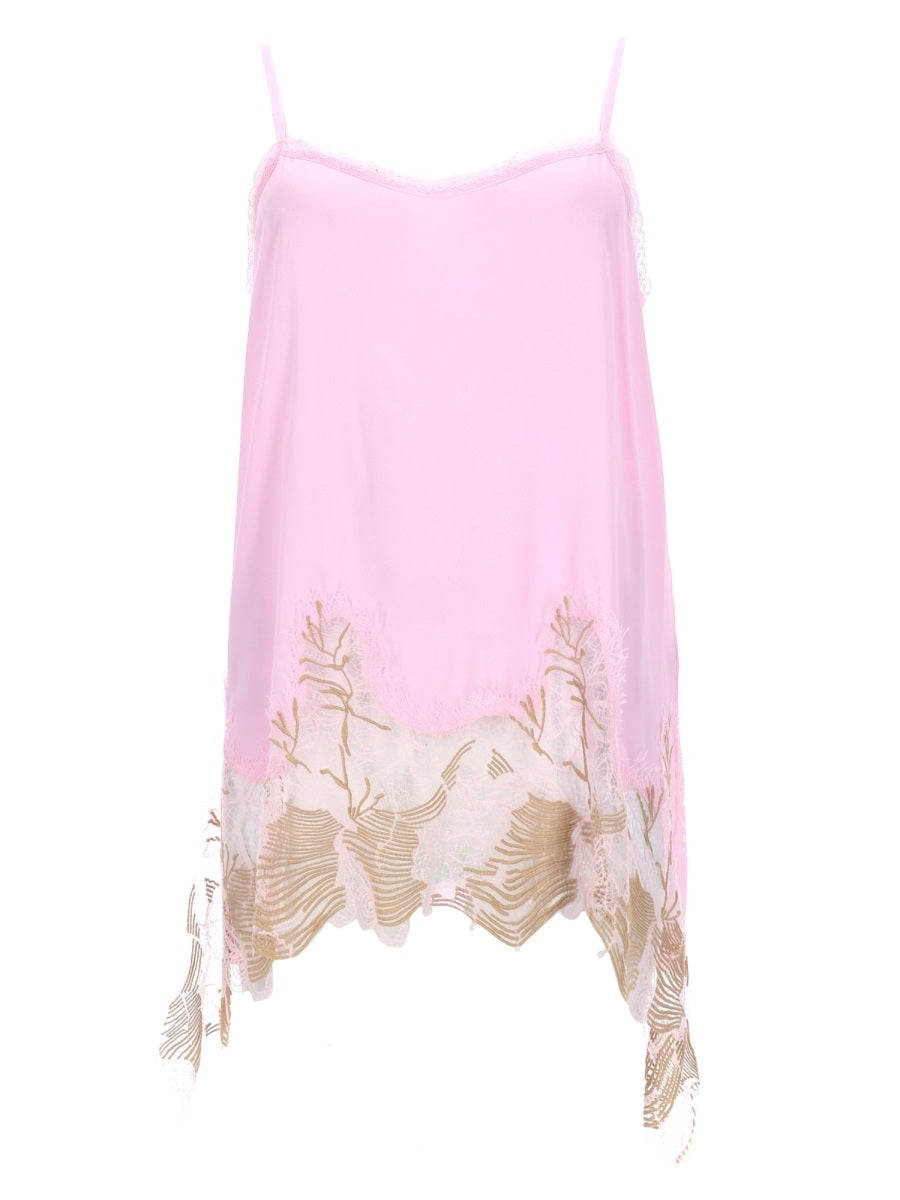 Fabiana Filippi Elegant Lace Detail Top (40)