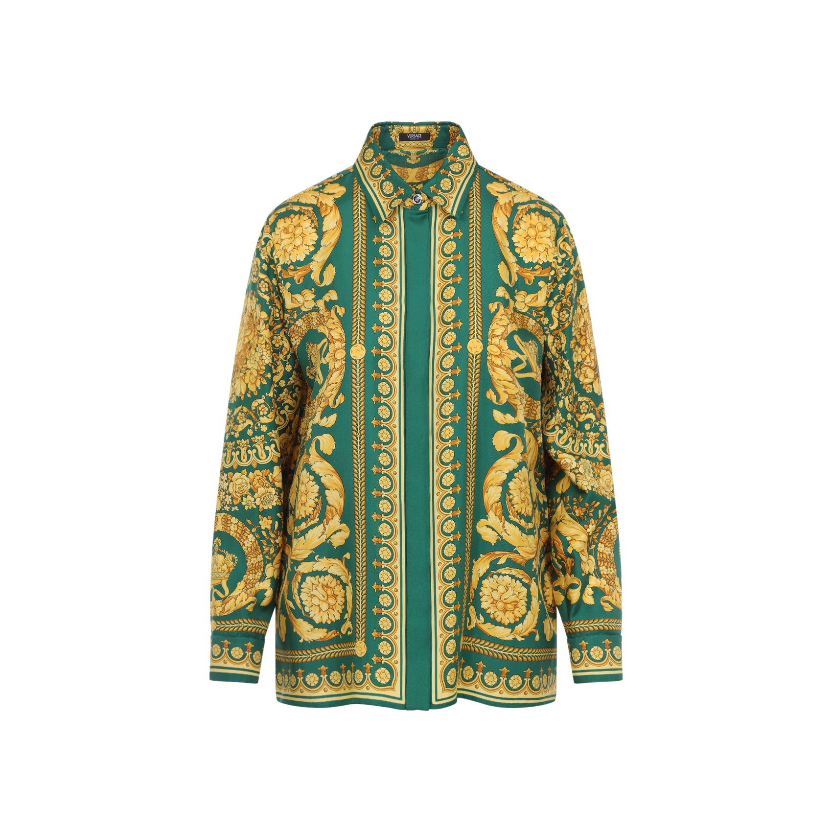 VERSACE Silk Formal Shirt (40)