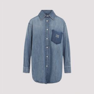 Miu Miu Denim Shirt (40)