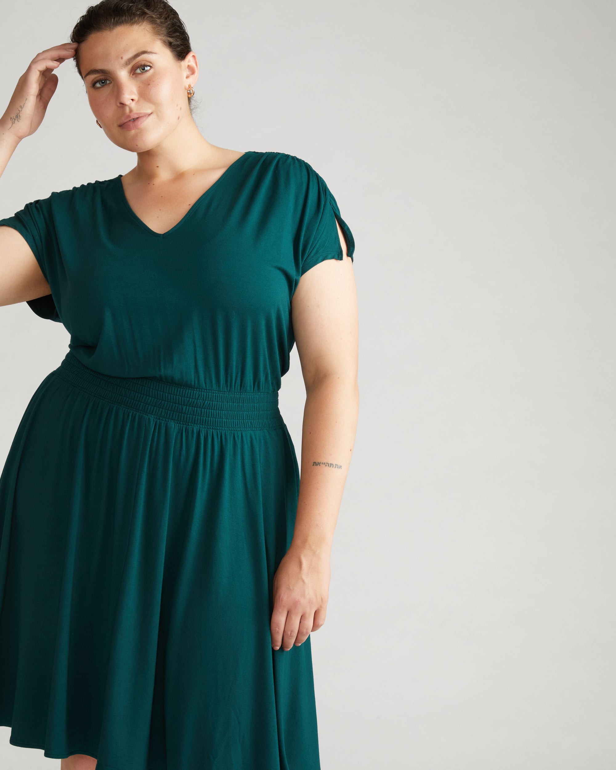 Minetta Liquid Jersey Dress