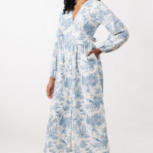 OODI gathered midi dress (PDF Pattern)