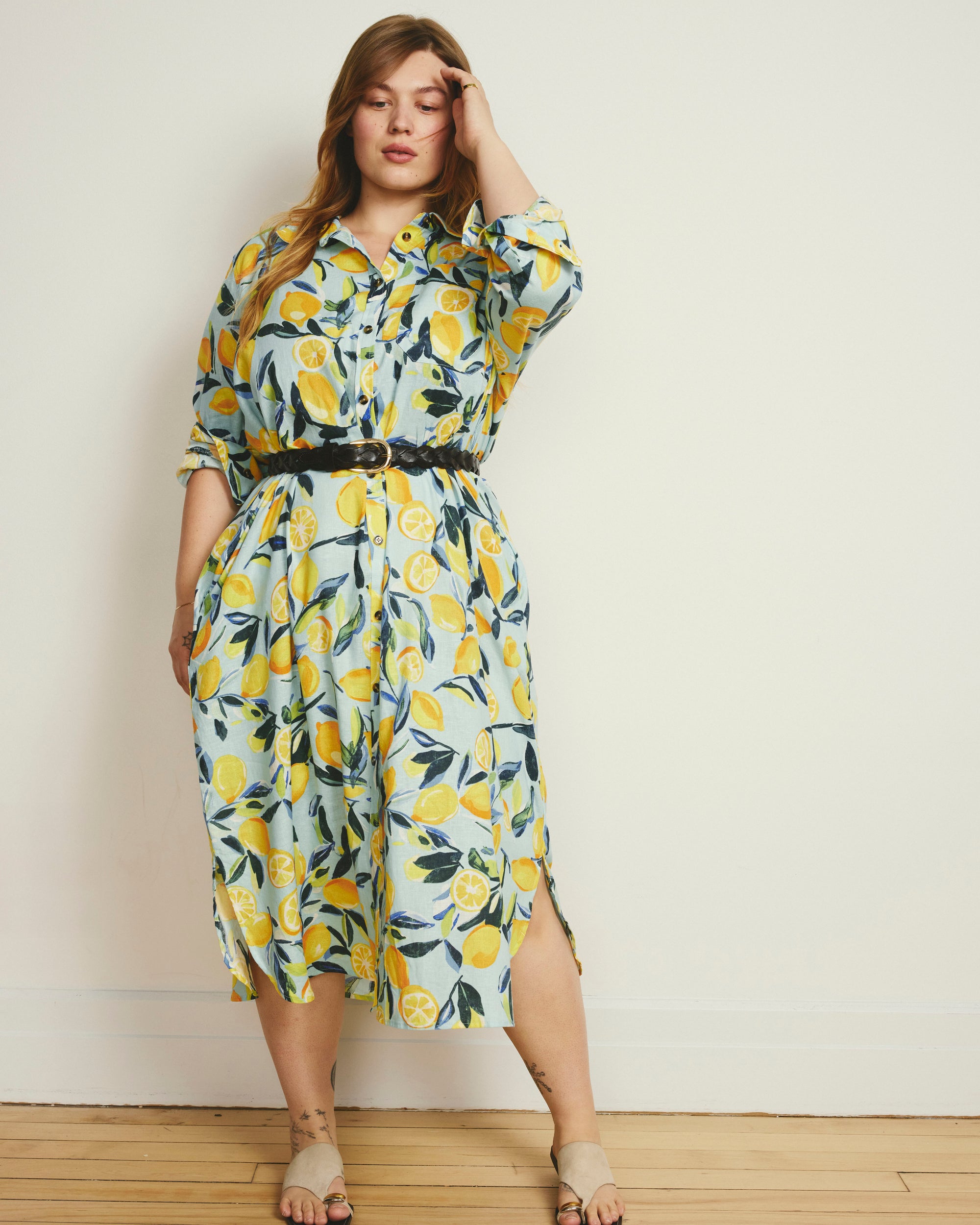 Odeon Linen Shirtdress