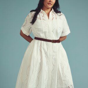 Tina Cotton Poplin Shirtdress