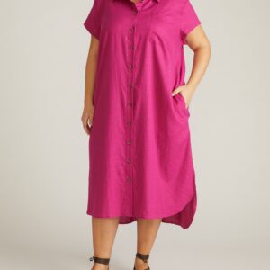 Dune Linen Shirtdress