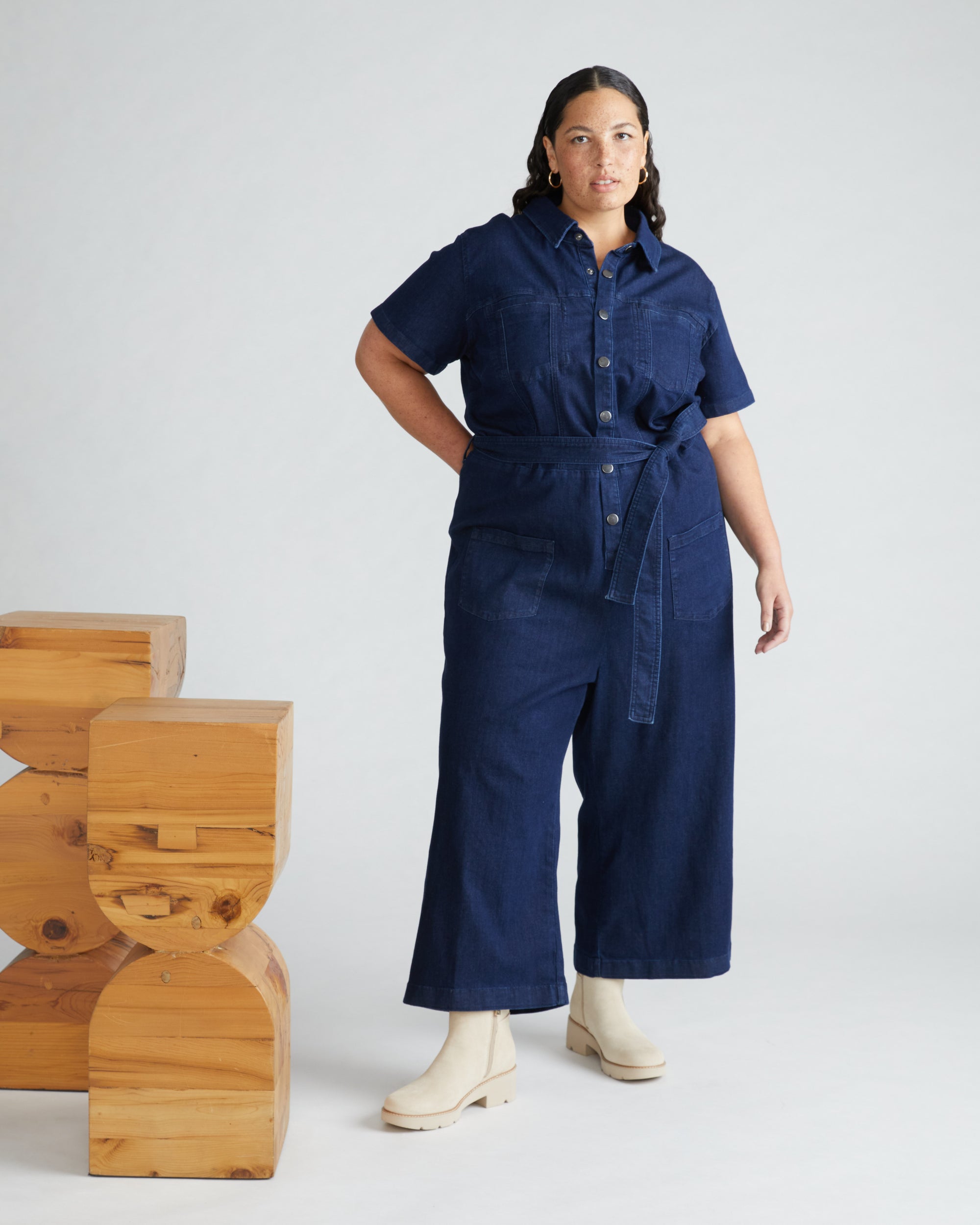Kate Denim Jumpsuit