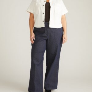 Flynn Short Sleeve Denim Shacket