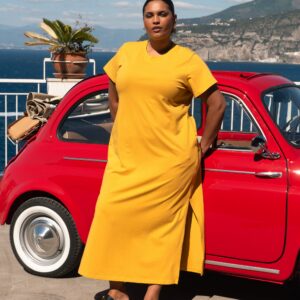 Halie Maxi T-Shirt Dress