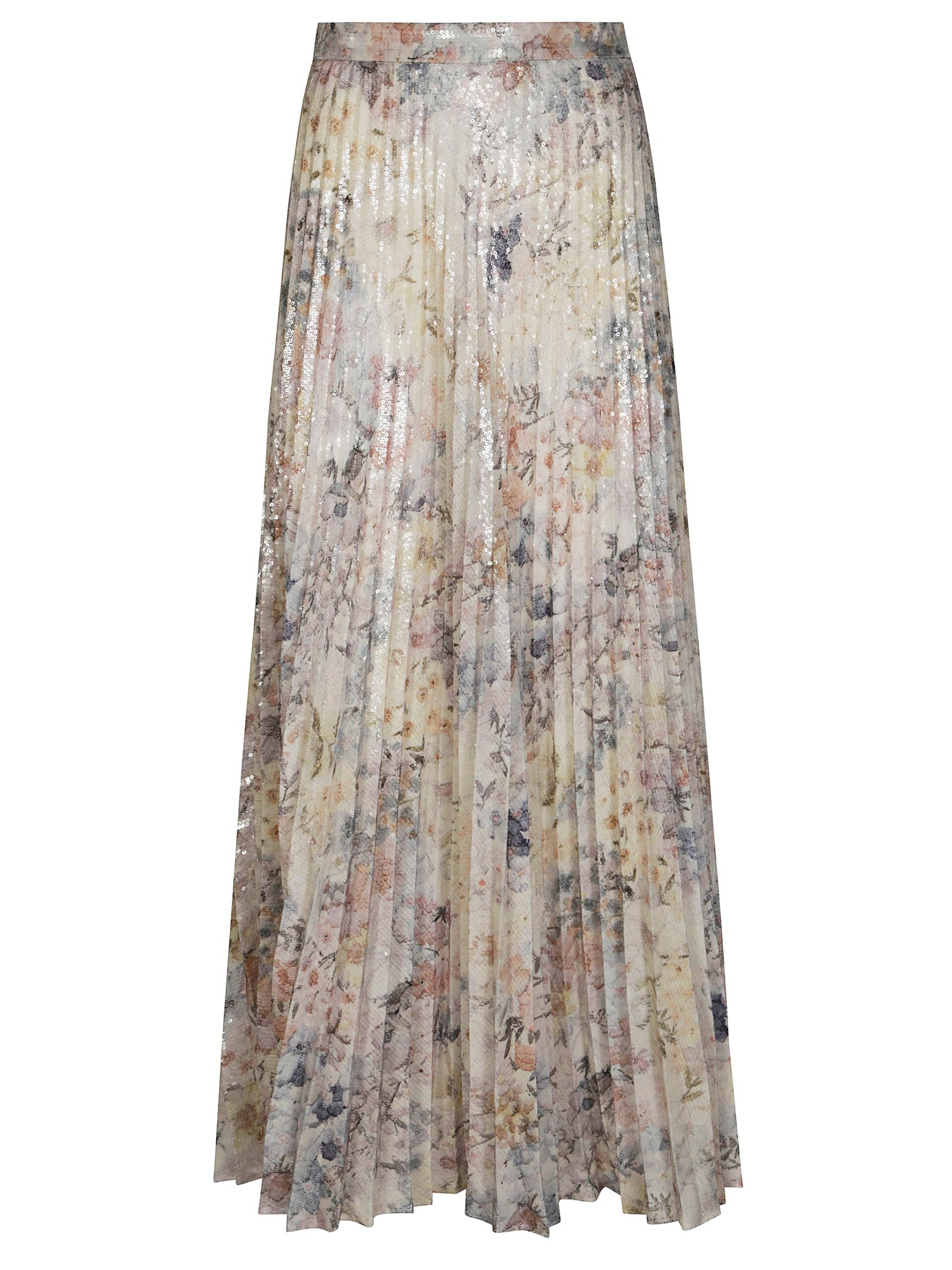 Golden Goose Sequin-embellished Pleated Skirt (40)